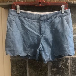 Club Monaco chambray shorts